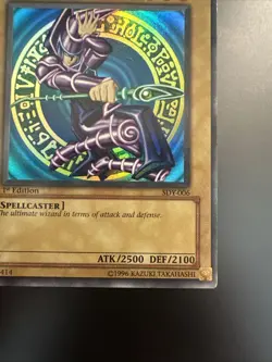 Yugioh Dark Magician SDY-006 1ST EDITION LP - Image 5