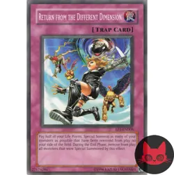Yugioh Return from the Different Dimension EP1-EN008 Common NM - Image 1
