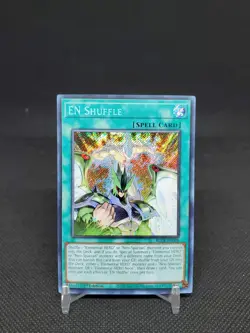 EN Shuffle BLCR-EN008 1st Edition Secret Rare NM Yugioh Card - Image 1