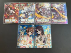 Anime Beauties Trading Card - CP Lot - 6 Cards! - Goddess Story - Anime Bikini - Image 2