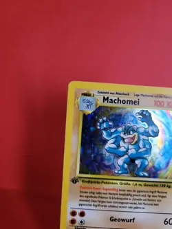 Pokemon Karte/card - Machomei Machamp 8/102 - Base Set 1. Edition - Near Mint - Image 2