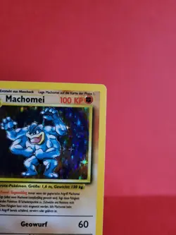 Pokemon Karte/card - Machomei Machamp 8/102 - Base Set 1. Edition - Near Mint - Image 3