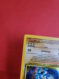 Pokemon Karte/card - Machomei Machamp 8/102 - Base Set 1. Edition - Near Mint - Image 4