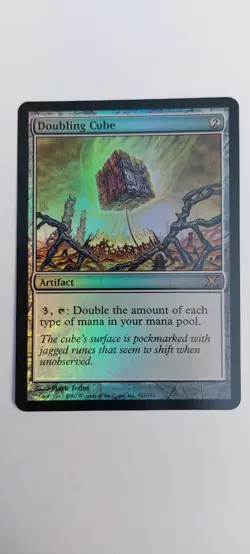 Magic The Gatering doubling cube card FOIL - Image 1