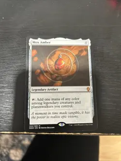 Mtg Mox Amber Dominaria Magic the Gathering - NM/Mint! - Image 1