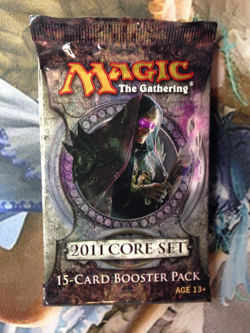 Magic "2011 Core Set" 15-Card Sealed Booster Pack X1 - Image 1