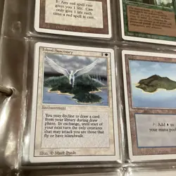Magic the Gathering ~ MTG ~ Island Sanctuary ~ 3rd Edition ~ ex cond. ~ REVISED - Image 1