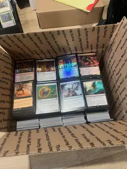 Magic the Gathering Bulk Lot 13.8 lbs Commons/uncommons/rares/mythics - Image 1