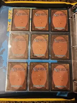Vintage Magic The Gathering Binder Collection Card Lot MTG 1993-2003 Rares - Image 2