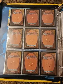 Vintage Magic The Gathering Binder Collection Card Lot MTG 1993-2003 Rares - Image 5
