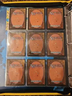 Vintage Magic The Gathering Binder Collection Card Lot MTG 1993-2003 Rares - Image 2