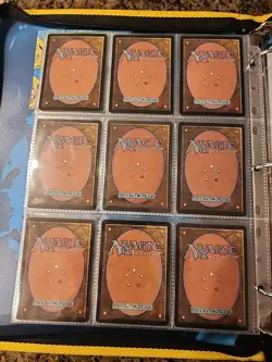 Vintage Magic The Gathering Binder Collection Card Lot MTG 1993-2003 Rares - Image 5