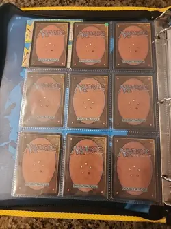 Vintage Magic The Gathering Binder Collection Card Lot MTG 1993-2003 - Image 2