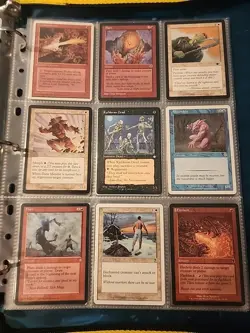Vintage Magic The Gathering Binder Collection Card Lot MTG 1993-2003 - Image 5