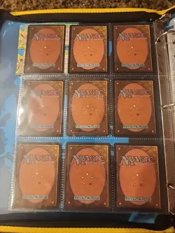 Vintage Magic The Gathering Binder Collection Card Lot MTG 1993-2003 Rares - Image 2