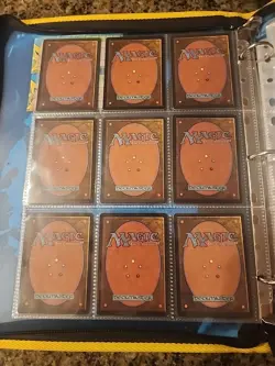 Vintage Magic The Gathering Binder Collection Card Lot MTG 1993-2003 Rares - Image 4