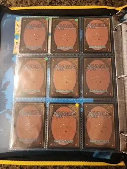 Vintage Magic The Gathering Binder Collection Card Lot MTG 1993-2003 - Image 2