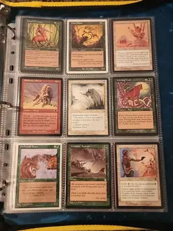 Vintage Magic The Gathering Binder Collection Card Lot MTG 1993-2003 - Image 4