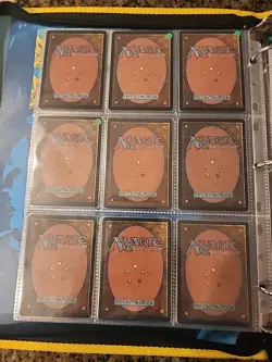 Vintage Magic The Gathering Binder Collection Card Lot MTG 1993-2003 - Image 5
