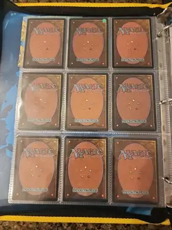 Vintage Magic The Gathering Binder Collection Card Lot MTG 1993-2003 - Image 5