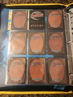 Vintage Magic The Gathering Binder Collection Card Lot MTG 1993-2003 - Image 2