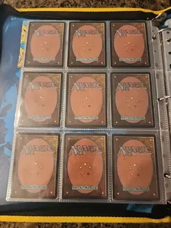 Vintage Magic The Gathering Binder Collection Card Lot MTG 1993-2003 - Image 5