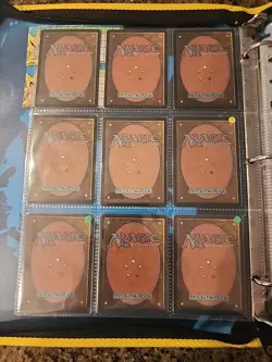 Vintage Magic The Gathering Binder Collection Card Lot MTG 1993-2003 - Image 2