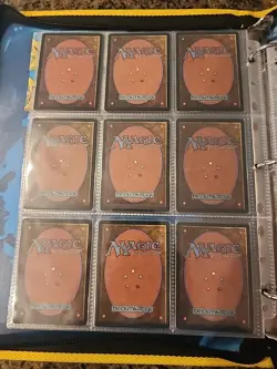 Vintage Magic The Gathering Binder Collection Card Lot MTG 1993-2003 - Image 5