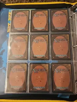 Vintage Magic The Gathering Binder Collection Card Lot MTG 1993-2003 - Image 4