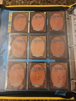 Vintage Magic The Gathering Binder Collection Card Lot MTG 1993-2003 - Image 2