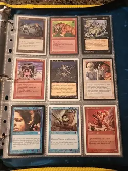 Vintage Magic The Gathering Binder Collection Card Lot MTG 1993-2003 - Image 5