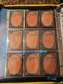 Vintage Magic The Gathering Binder Collection Card Lot MTG 1993-2003 Rares - Image 2