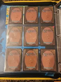 Vintage Magic The Gathering Binder Collection Card Lot MTG 1993-2003 - Image 2