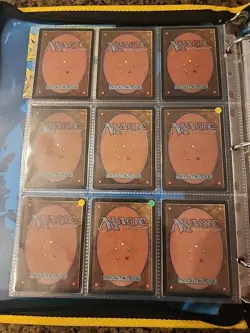 Vintage Magic The Gathering Binder Collection Card Lot MTG 1993-2003 - Image 4