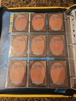 Vintage Magic The Gathering Binder Collection Card Lot MTG 1993-2003 - Image 2