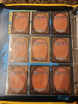 Vintage Magic The Gathering Binder Collection Card Lot MTG 1993-2003 Rares - Image 2