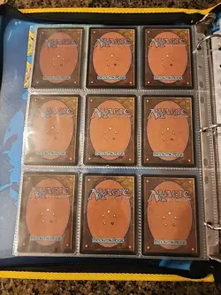 Vintage Magic The Gathering Binder Collection Card Lot MTG 1993-2003 Rares - Image 5