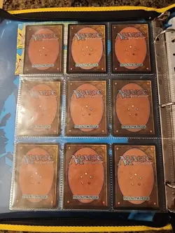 Vintage Magic The Gathering Binder Collection Card Lot MTG 1993-2003 Rares - Image 2