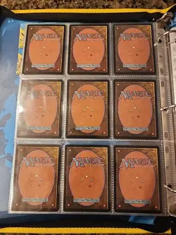 Vintage Magic The Gathering Binder Collection Card Lot MTG 1993-2003 Rares - Image 5