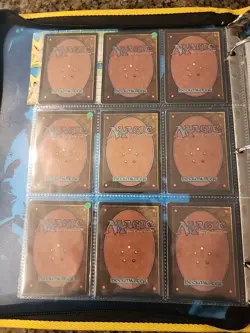 Vintage Magic The Gathering Binder Collection Card Lot MTG 1993-2003 - Image 2