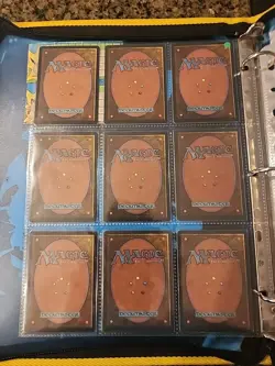 Vintage Magic The Gathering Binder Collection Card Lot MTG 1993-2003 - Image 2