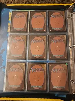 Vintage Magic The Gathering Binder Collection Card Lot MTG 1993-2003 - Image 4