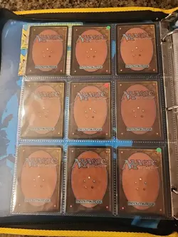Vintage Magic The Gathering Binder Collection Card Lot MTG 1993-2003 - Image 2