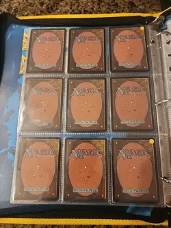 Vintage Magic The Gathering Binder Collection Card Lot MTG 1993-2003 - Image 4