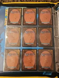 Vintage Magic The Gathering Binder Collection Card Lot MTG 1993-2003 Rares - Image 2