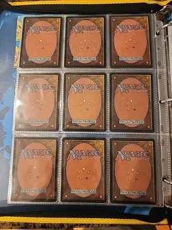 Vintage Magic The Gathering Binder Collection Card Lot MTG 1993-2003 Rares - Image 5