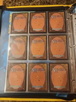 Vintage Magic The Gathering Binder Collection Card Lot MTG 1993-2003 Rares - Image 5