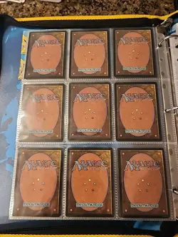 Vintage Magic The Gathering Binder Collection Card Lot MTG 1993-2003 Rares - Image 5