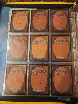Vintage Magic The Gathering Binder Collection Card Lot MTG 1993-2003 Rares - Image 5