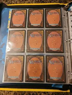 Vintage Magic The Gathering Binder Collection Card Lot MTG 1993-2003 Rares - Image 5